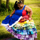 Literally, because I legit have a giant rainbow dress.